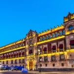 Palácio Nacional na Cidade do México