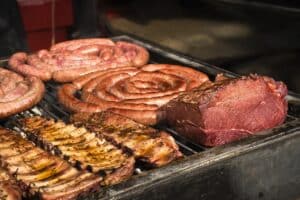 Churrasco argentino em Puerto Madero