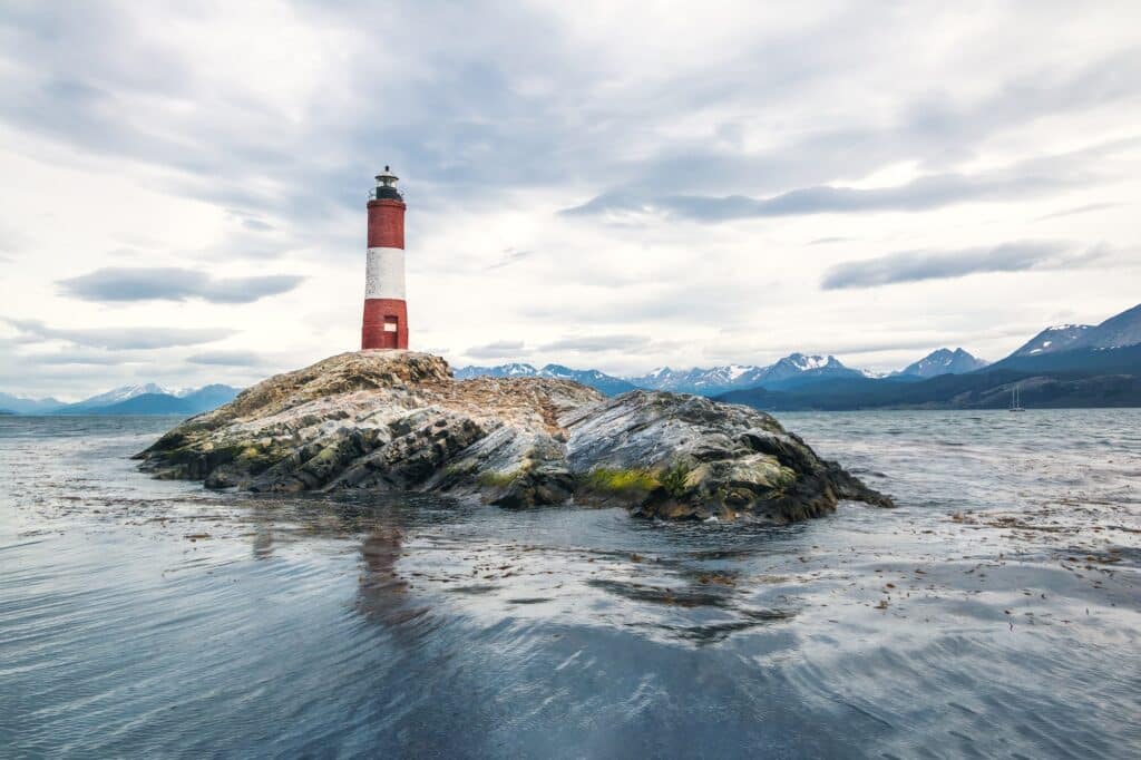 Destino na Argentina - Farol Les Eclaireurs no Canal Beagle, Ushuaia