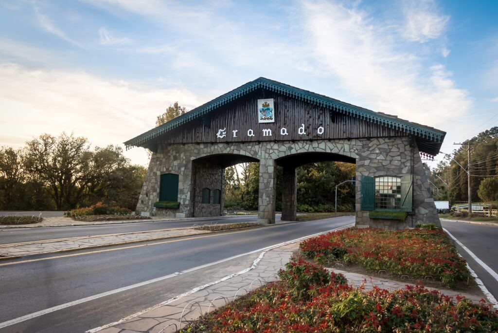 Entrada da Cidade de Gramado - Rio Grande do Sul