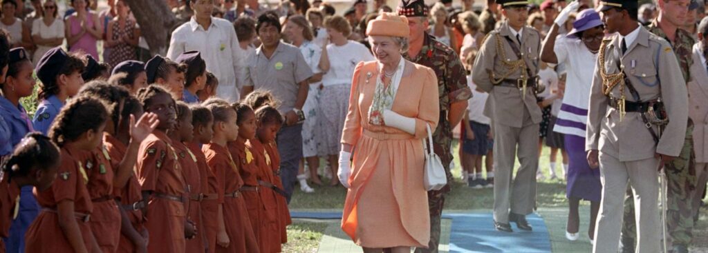 Rainha Elizabeth II em Belize