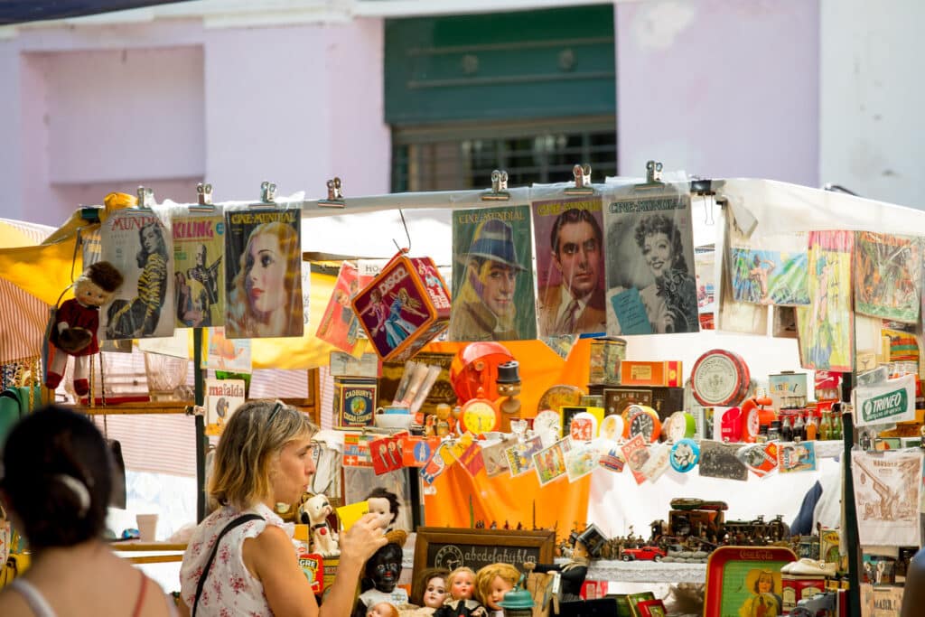 Feira de San Telmo, Buenos Aires. Argentina