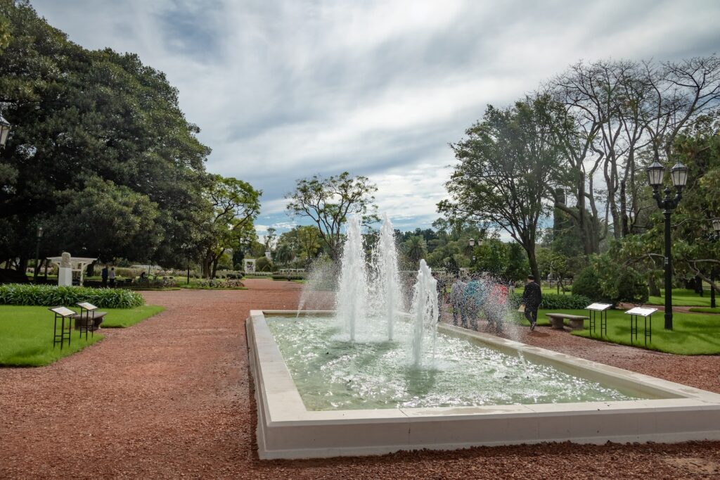 Fonte El Rosedal - Bosques de Palermo - Buenos Aires, Argentina