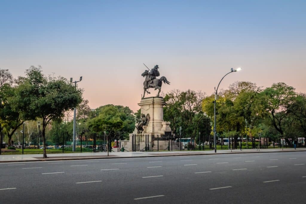 Plaza Italia em Palermo - Buenos Aires, Argentina