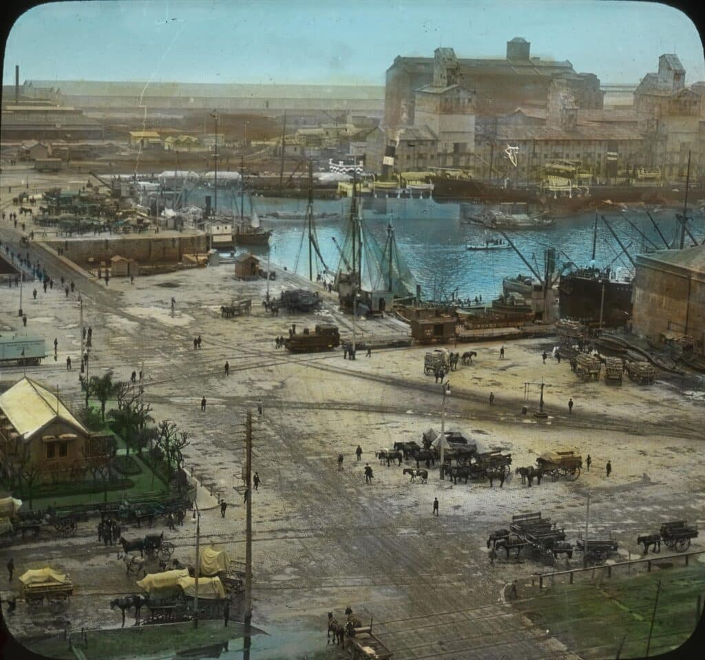 Puerto Madero, 1915. Buenos Aires