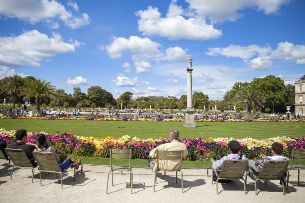 Jardins de Luxemburgo, Paris. França