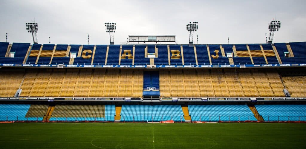 La Bombonera - Estádio do Boca, Buenos Aires.