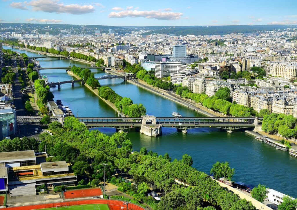 Margem do Rio Sena, Paris.