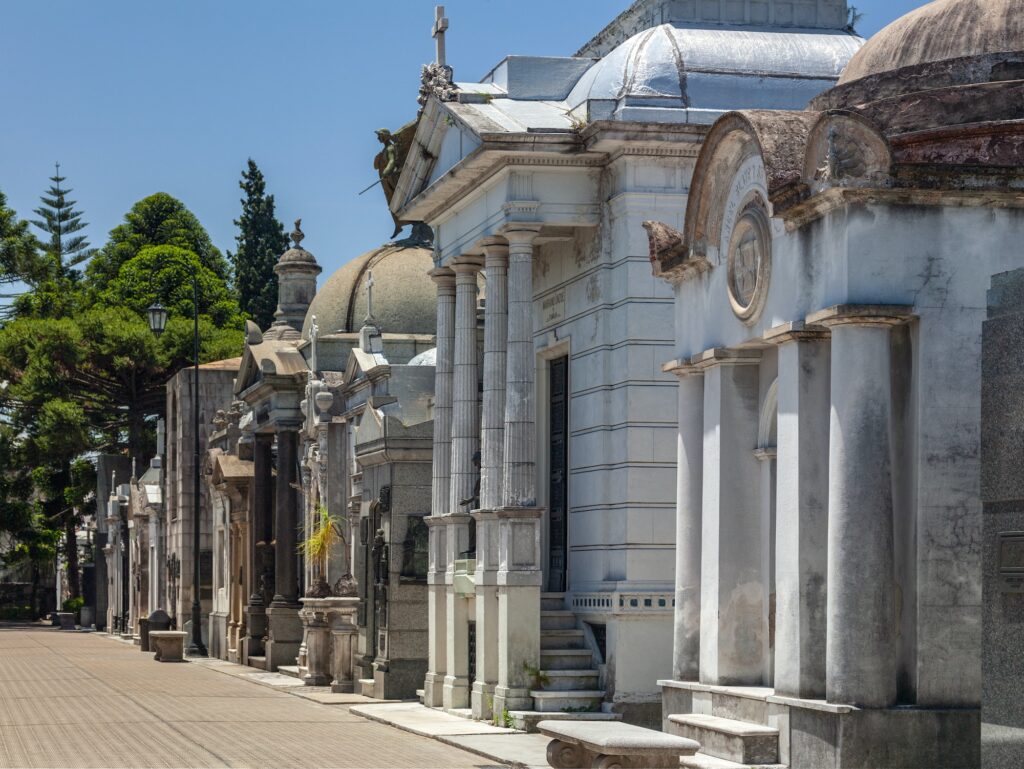 Túmulos do Cemitério da Recoleta - Buenos Aires - Argentina